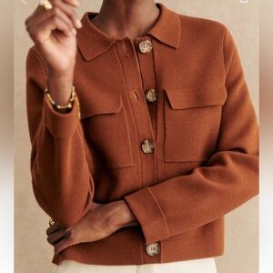Sézane Betty cardigan size L